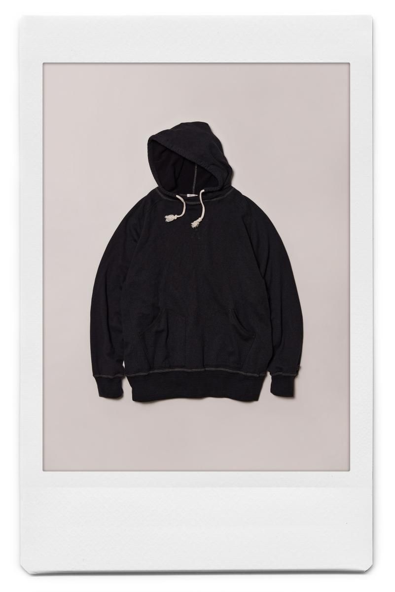 NICENESS CORGAN シルクスウェット フーディ (BLACK) NICENESS CORGAN シルクスウェット フーディ (BLACK)