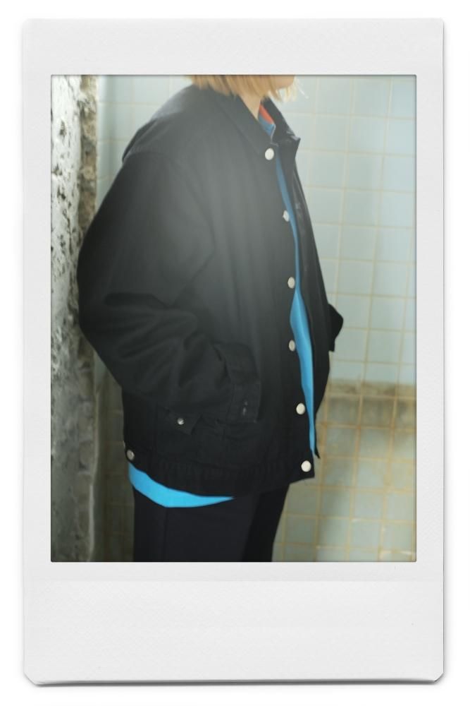 REVERBERATE DENIM JACKET BLACK