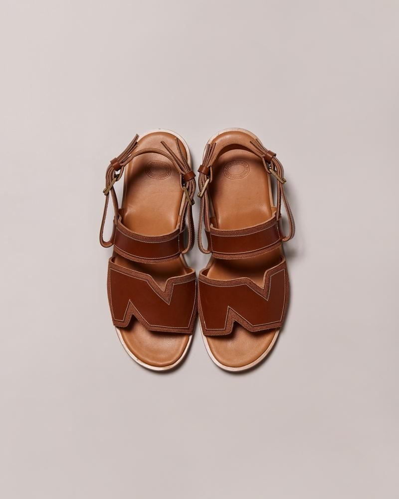 NICENESS / BALLARD (NNレザーサンダル) COGNAC NICENESS / BALLARD (NNレザーサンダル) COGNAC