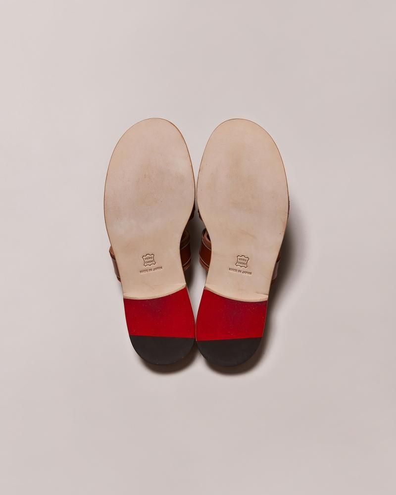 NICENESS / BALLARD (NNレザーサンダル) COGNAC NICENESS / BALLARD (NNレザーサンダル) COGNAC