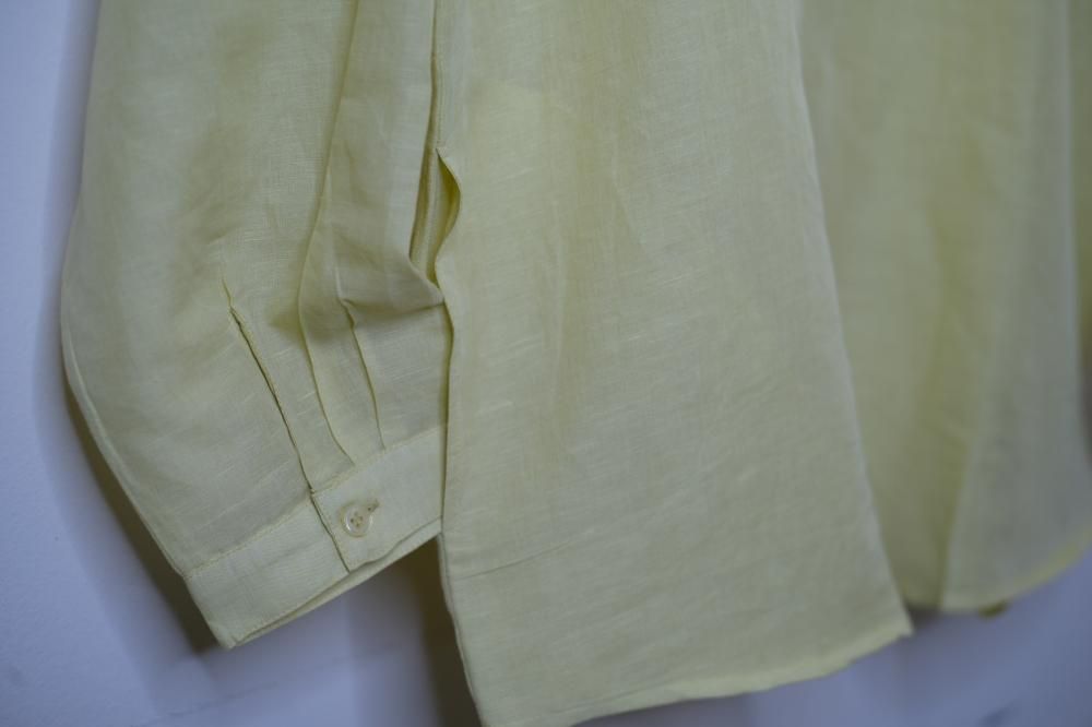 SEEALL EXTRAOVER BAND COLLAR SHIRT
