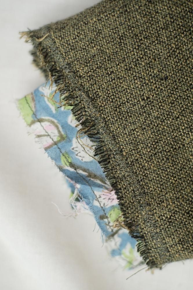 NICENESS PAM ツイステッドシルク ジャケット(OLIVE) NICENESS PAM ツイステッドシルク ジャケット(OLIVE)
