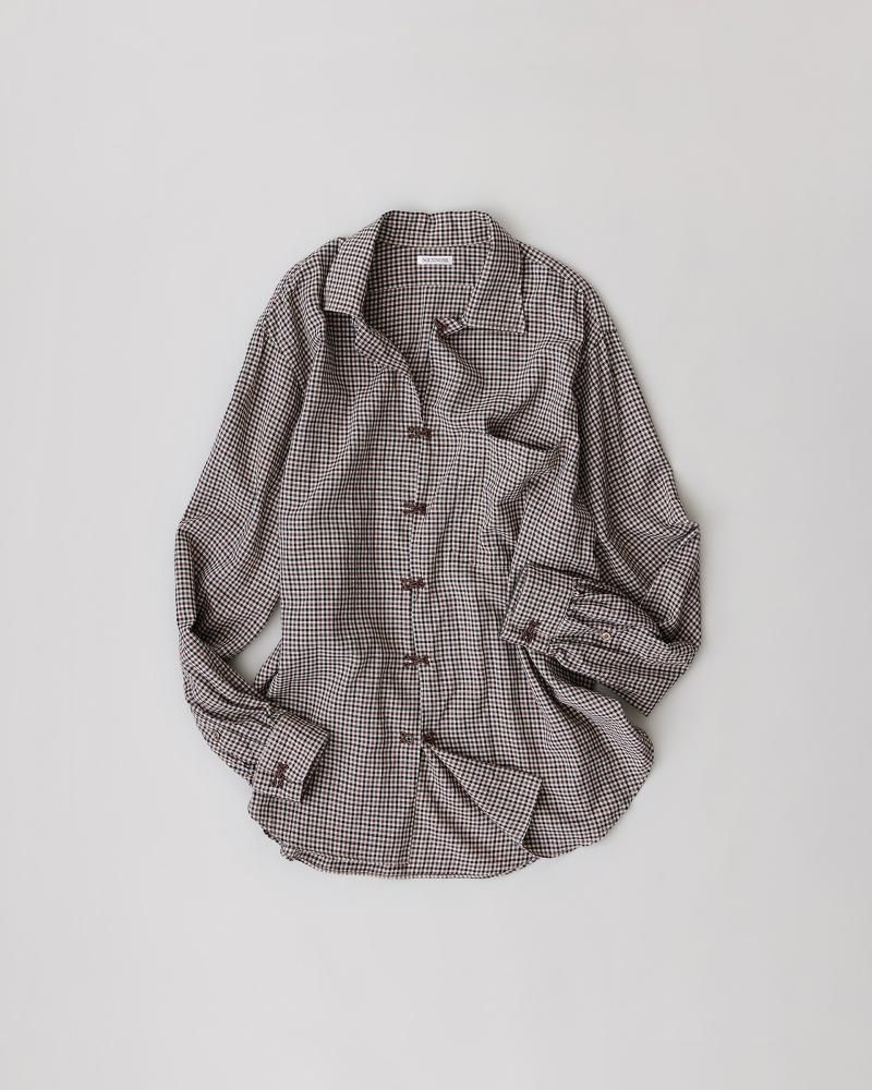 NICENESS SWISH / スウィッシュ (ホックシャツ) BEIGE NICENESS SWISH / スウィッシュ (ホックシャツ) BEIGE