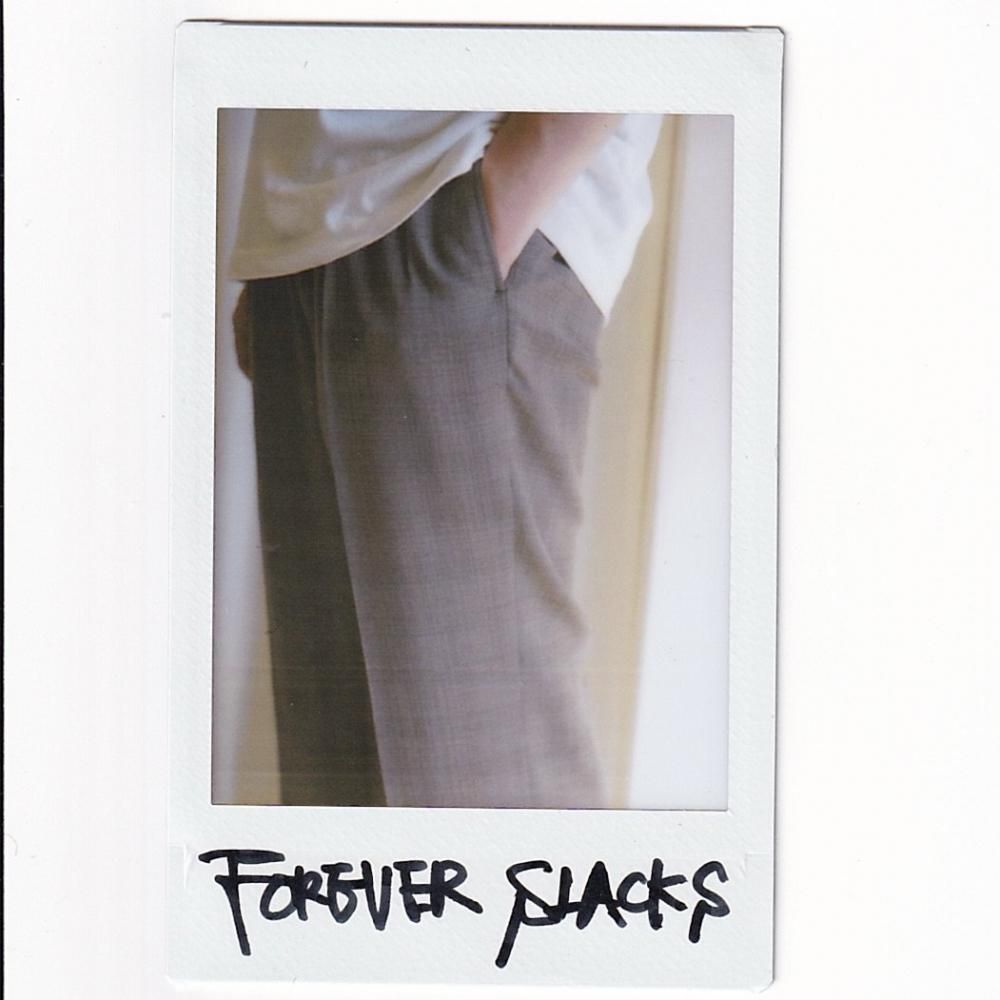 MAATEE&SONS 24AW 永遠SLACKS WOOLMATCHECK