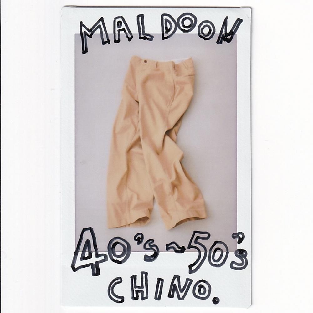 NICENESS 24AW MALDOON チノパン