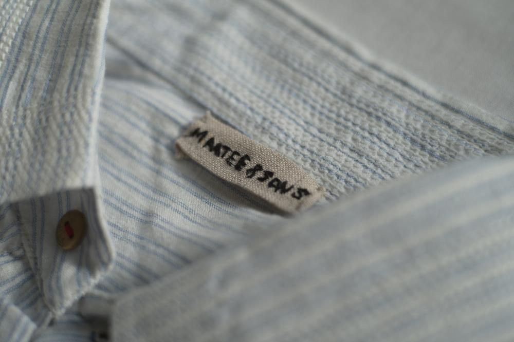 MAATEE&SONS 24AW GUPTA KHADI COTTON/SILK STRIPE MAATEE&SONS 24AW GUPTA KHADI COTTON/SILK STRIPE