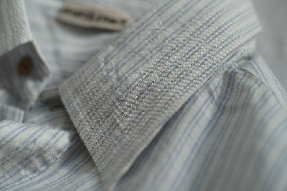 MAATEE&SONS 24AW GUPTA KHADI COTTON/SILK STRIPE MAATEE&SONS 24AW GUPTA KHADI COTTON/SILK STRIPE