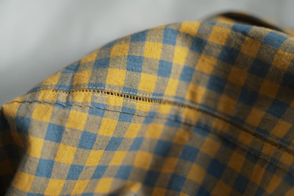 MAATEE&SONS 24AW GUPTA KHADI COTTON CHECK MAATEE&SONS 24AW GUPTA KHADI COTTON CHECK