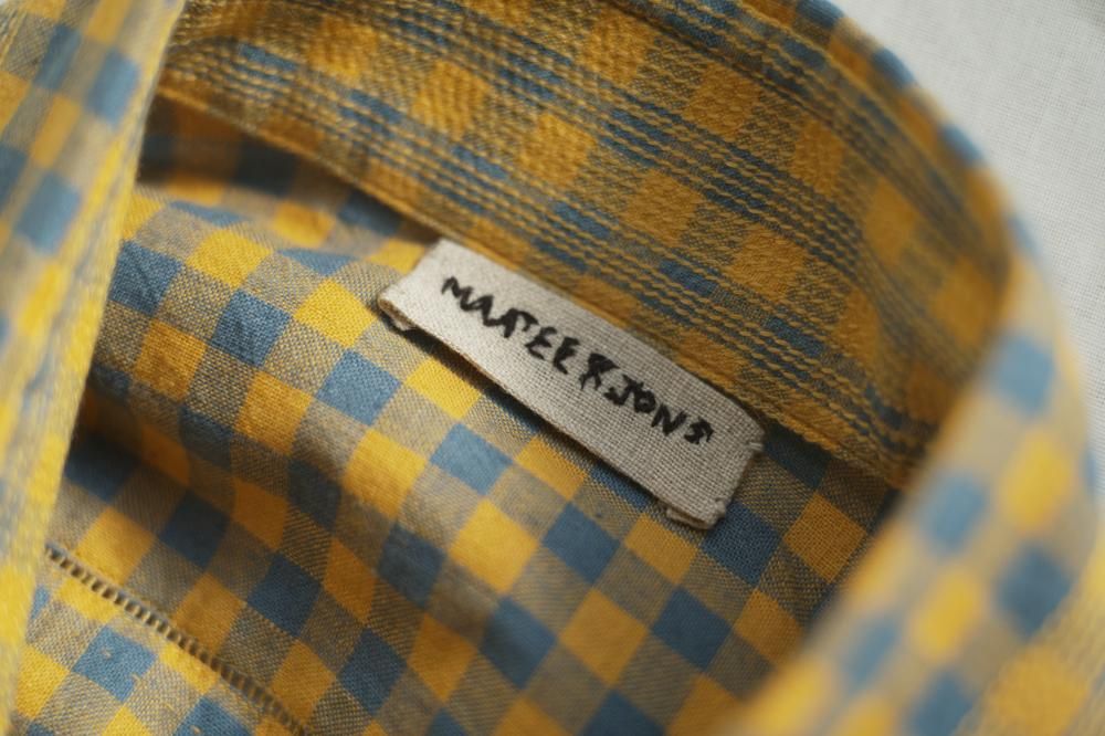 MAATEE&SONS 24AW GUPTA KHADI COTTON CHECK MAATEE&SONS 24AW GUPTA KHADI COTTON CHECK