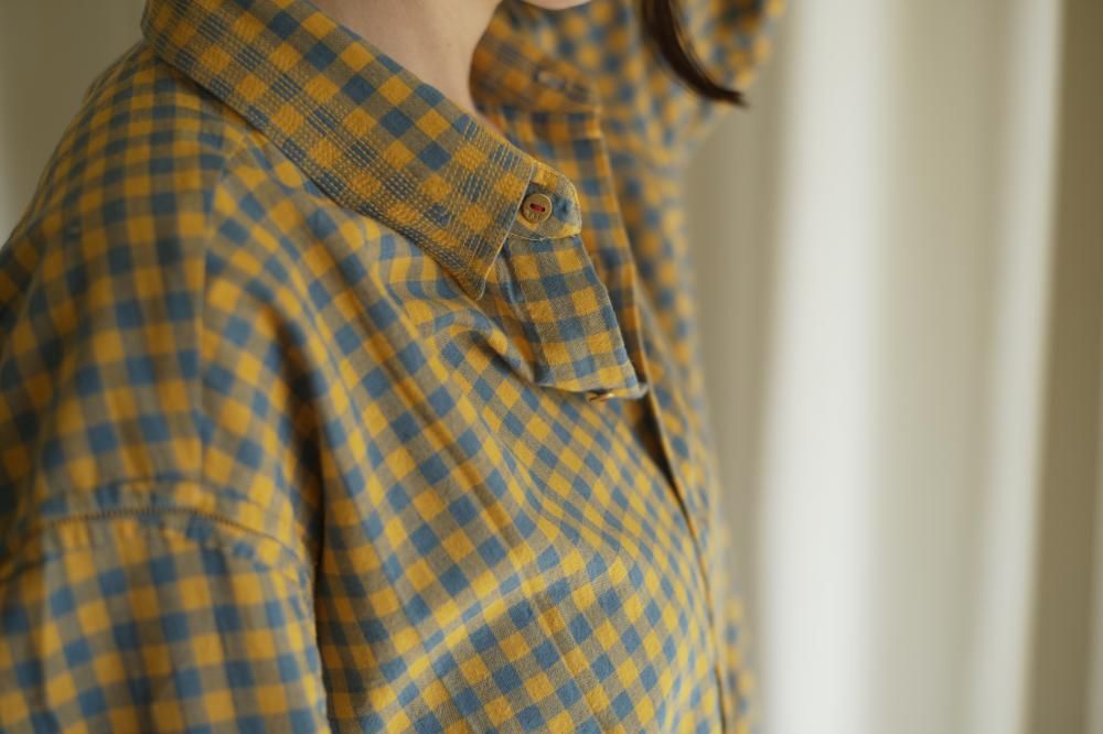 MAATEE&SONS 24AW GUPTA KHADI COTTON CHECK MAATEE&SONS 24AW GUPTA KHADI COTTON CHECK