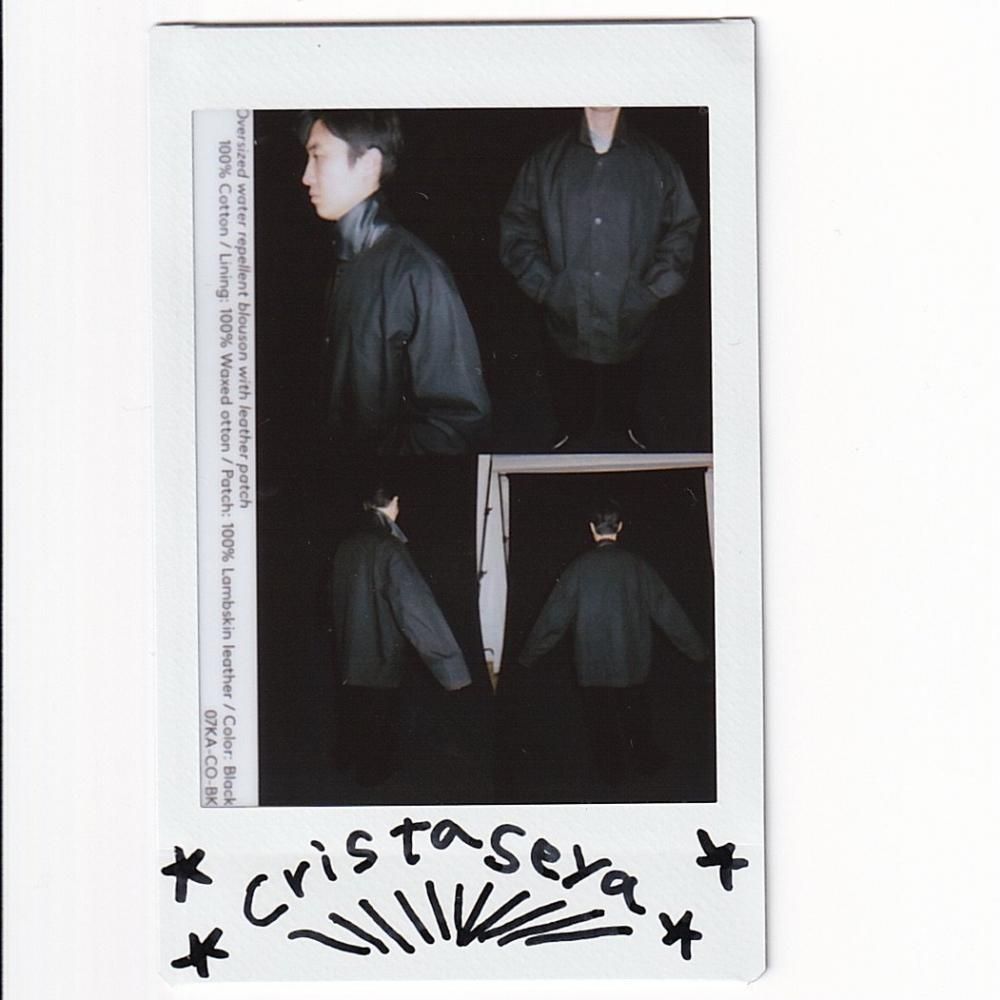 cristaseya 24AW OVERSIZED WATER REPELLENT BLOUSON WITH