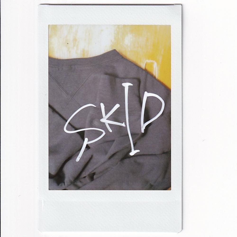 NICENESS SKID Sweatshirt Pullover BLACK