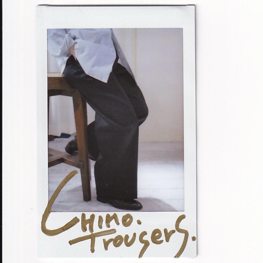 24AW新作 REVERBERATE CHINO PANTS 1650P664-
