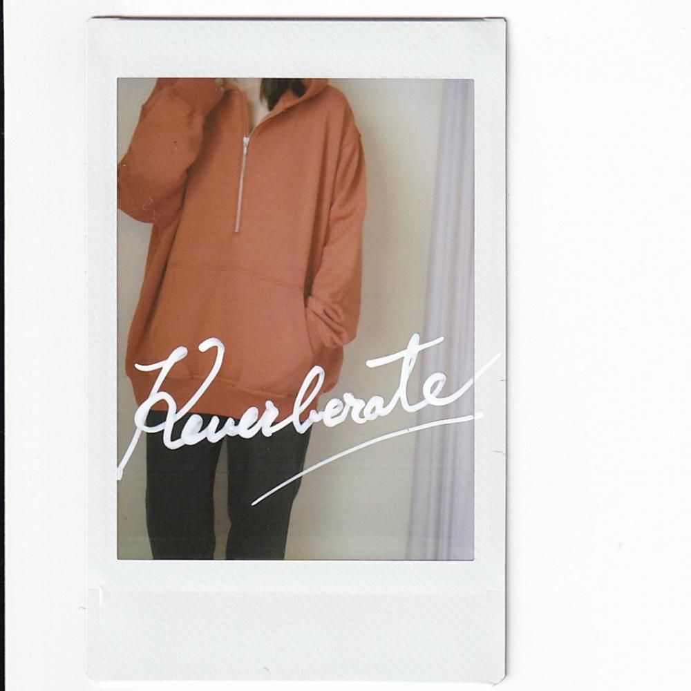 REVERBERATE 24AW HALF ZIP HOODY REVERBERATE 24AW HALF ZIP HOODY