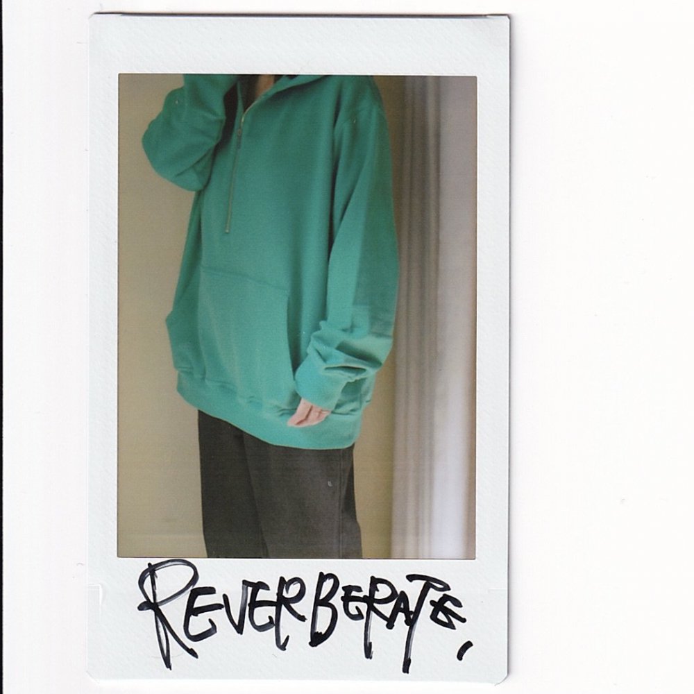 REVERBERATE HALF ZIP HOODY(unisex)