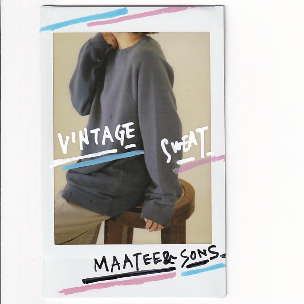 MAATEE&SONS VINTAGE SWEAT