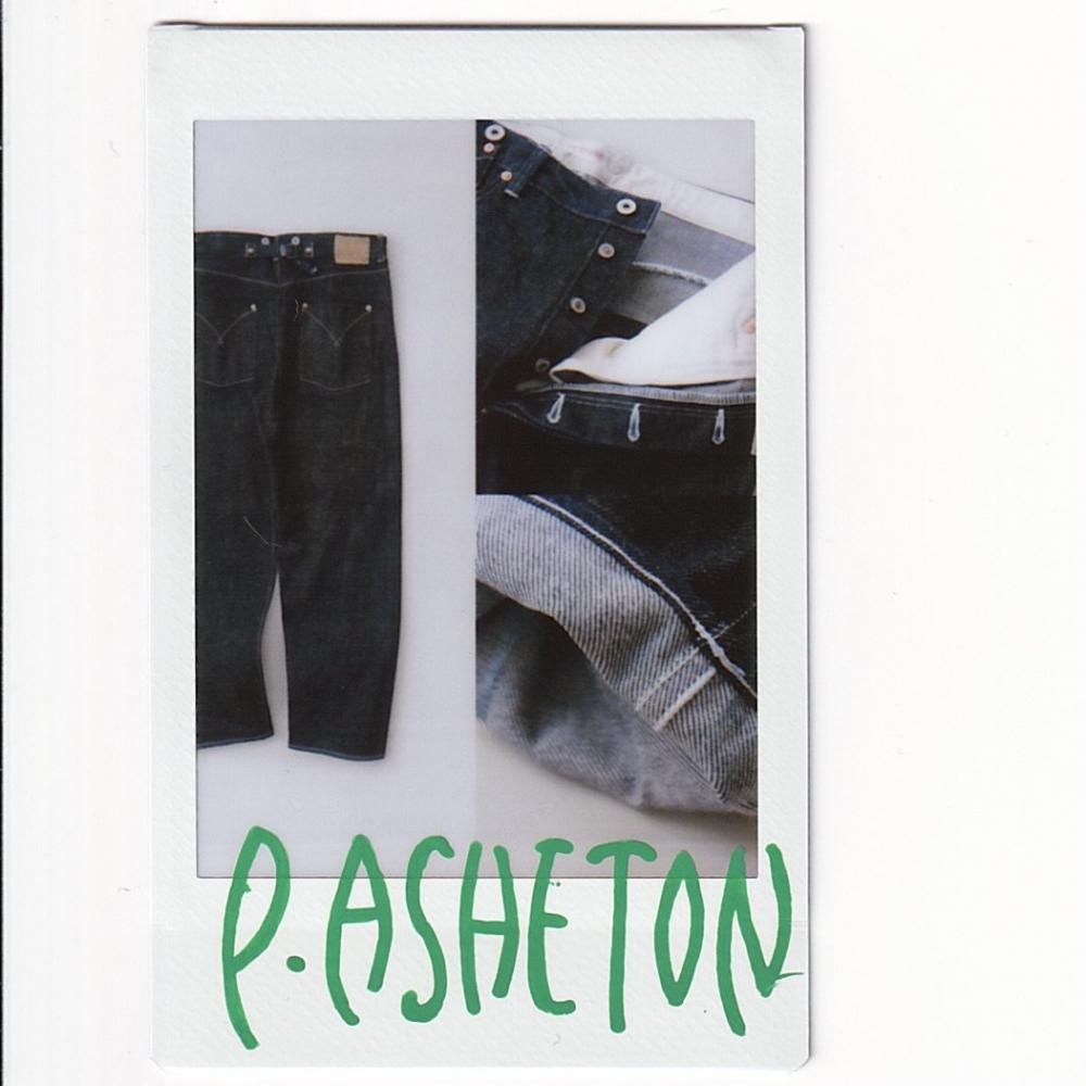 NICENESS P.ASHETON Heavy Denim 5 Pocket Jeans