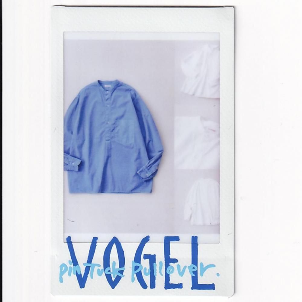 NICENESS VOGEL Pin Tuck Pullover Shirts