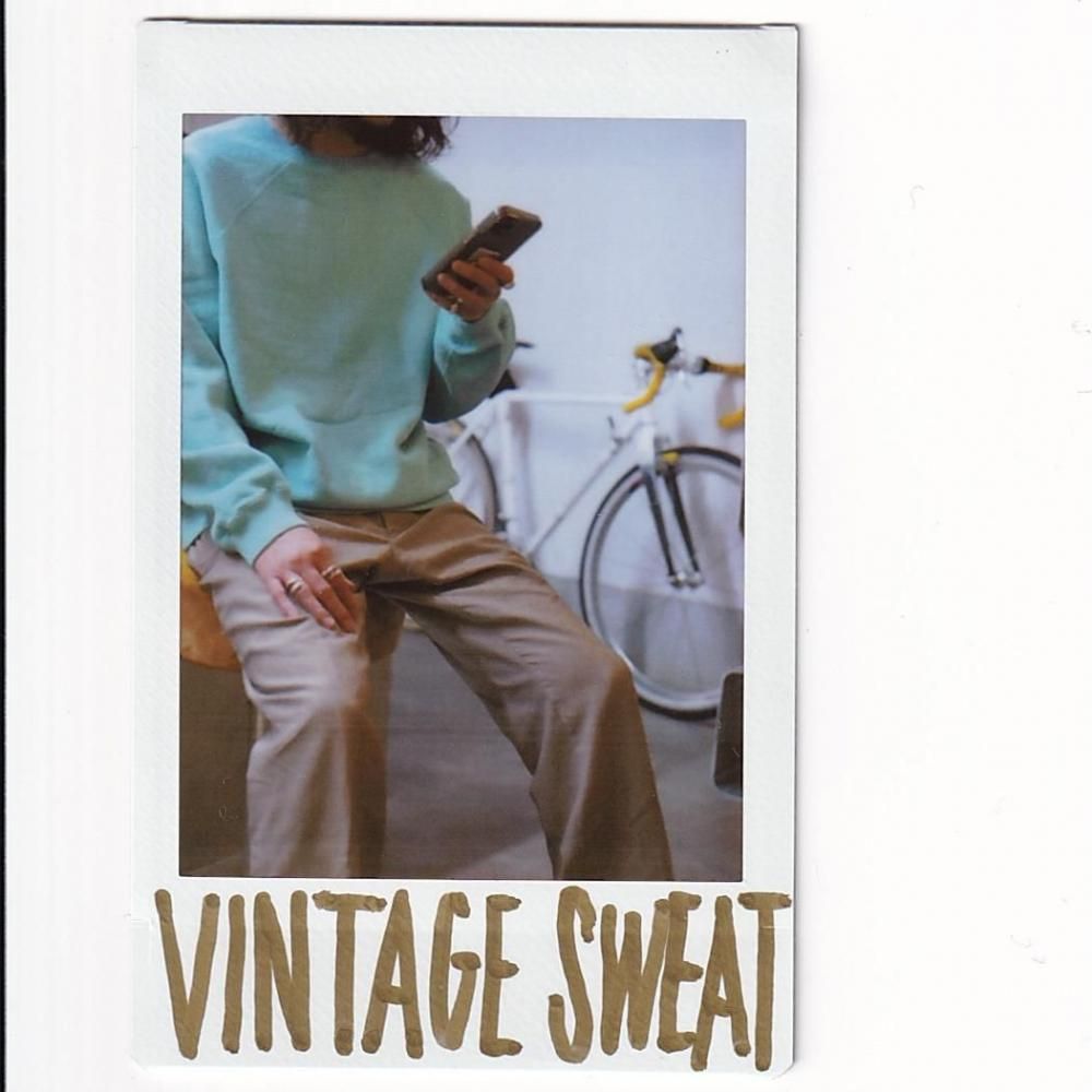 MAATEE&SONS VINTAGE SWEAT GREEN