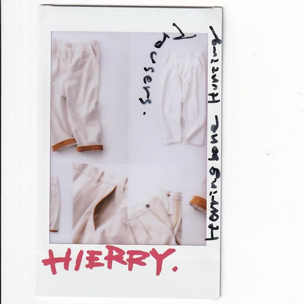 NICENESS HIERRY Herringbone Hunting Trousers