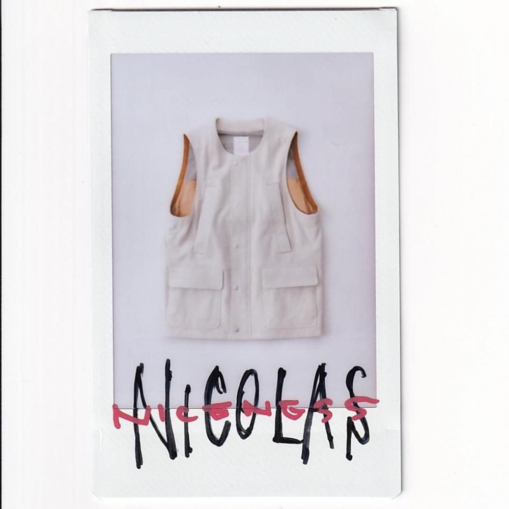 NICENESS NICOLAS Herringbone Hunting Vest