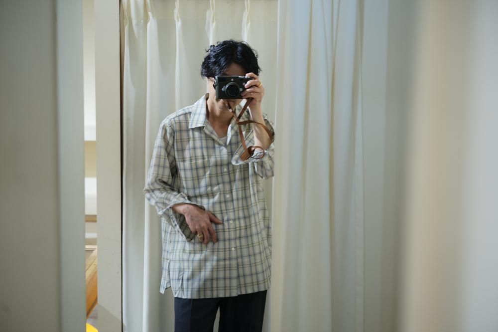 トップス Maatee&Sons 25SS H Wool O/P Shirt MAATEE&SONS 25SS OP SHIRTS H WOOL