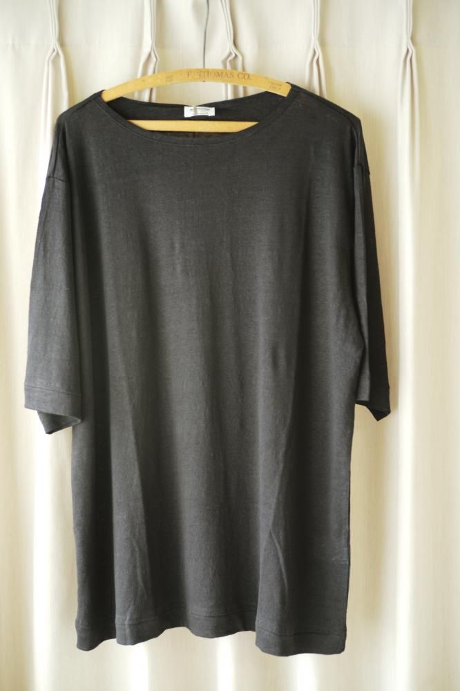 トップス 25ss MAATEE&SONS LINEN L/SLEEVE BOATTEE MAATEE&SONS マーティーアンドサンズ】LINEN L/SLEEVE BOAT TEE