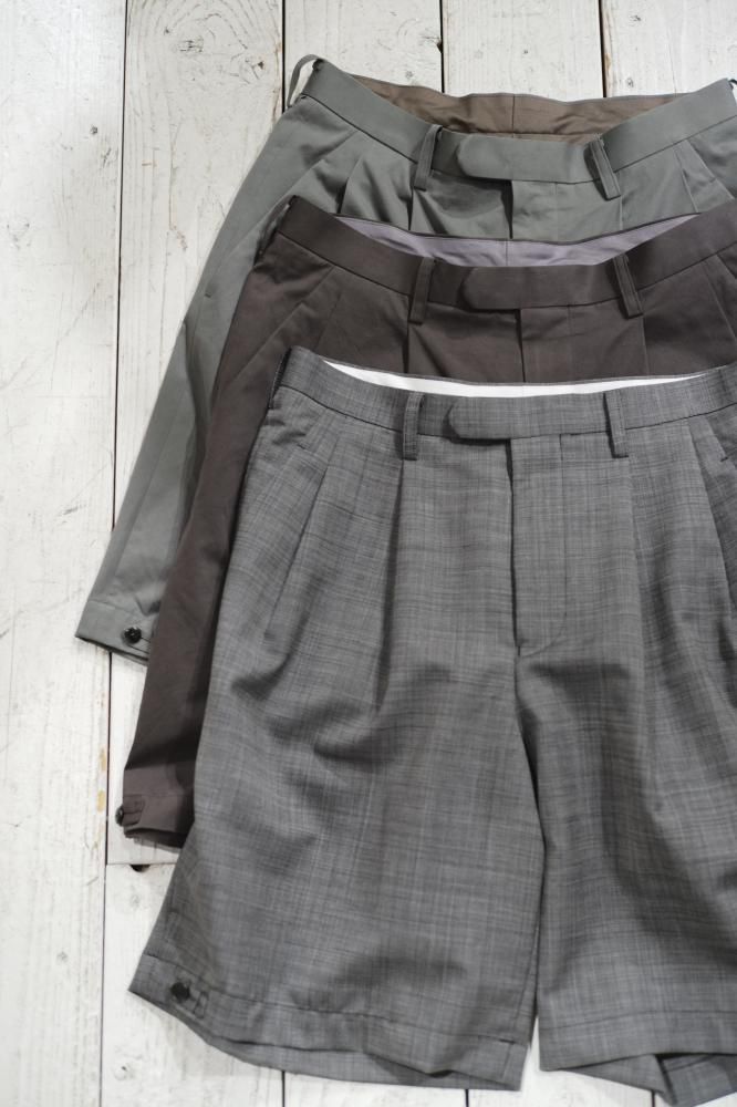 激安ブランド MAATEE&SONS MADKHAKI TROUSER SHORT 25SS パンツ