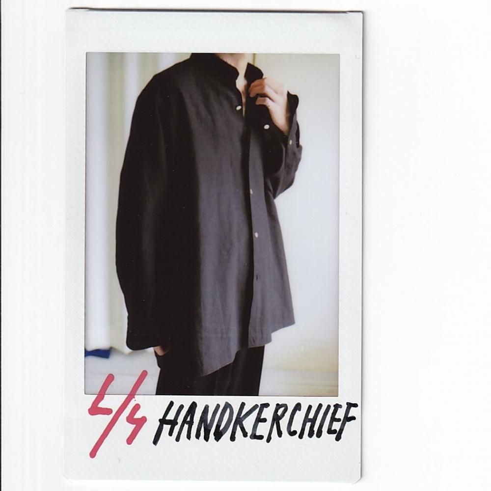 MAATEE&SONS L/S HANDKERCHIEF SH BLACK
