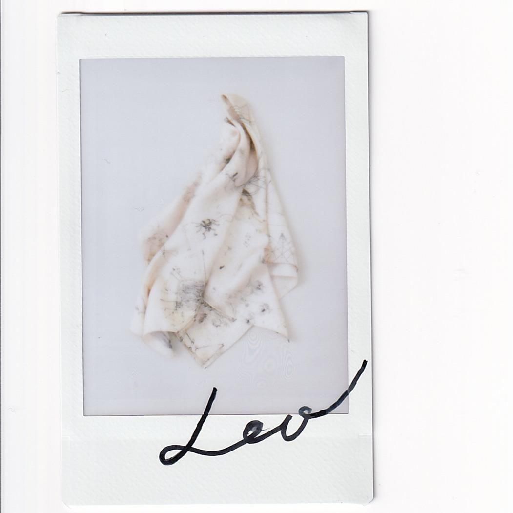 NICENESS LEO Da Vinci Printed Silk Scarf