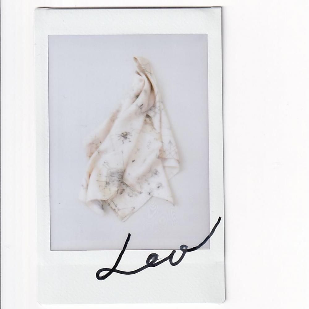 NICENESS LEO Da Vinci Printed Silk Scarf