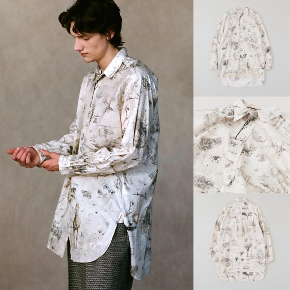 新作NICENESS V.CHAD COLLAR SHIRT JACKET M 新作NICENESS V.CHAD COLLAR SHIRT JACKET M NICENESS】 Autumn/Winter