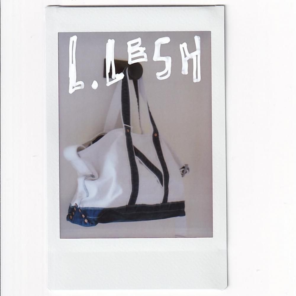 NICENESS25AW L.LESH Canvas Shoulder Strap Bag