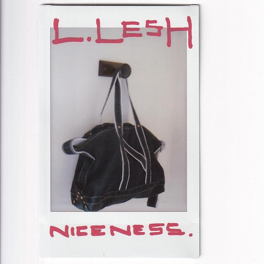 NICENESS L.LESH Canvas Shoulder Strap Bag