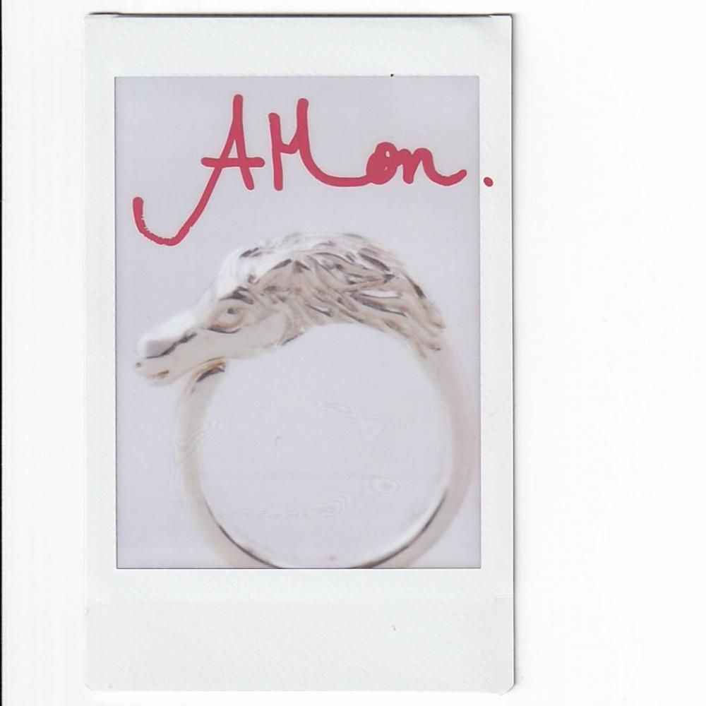 NICENESS AMON Sterling Silver Horse Ring 