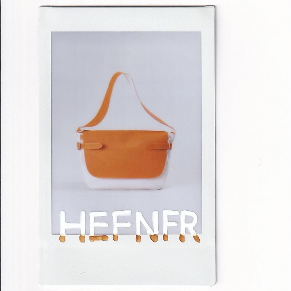 NICENESS HEFNER Oxford Cotton Canvas Postman Bag