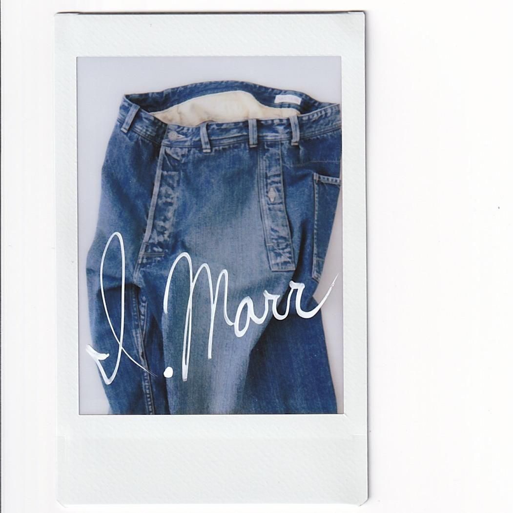 NICENESS I.MARR Distressed Denim Trousers 