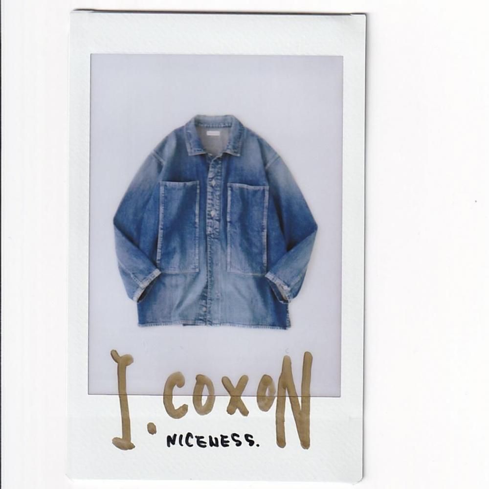 NICENESS I.COXON Distressed Denim Jacket