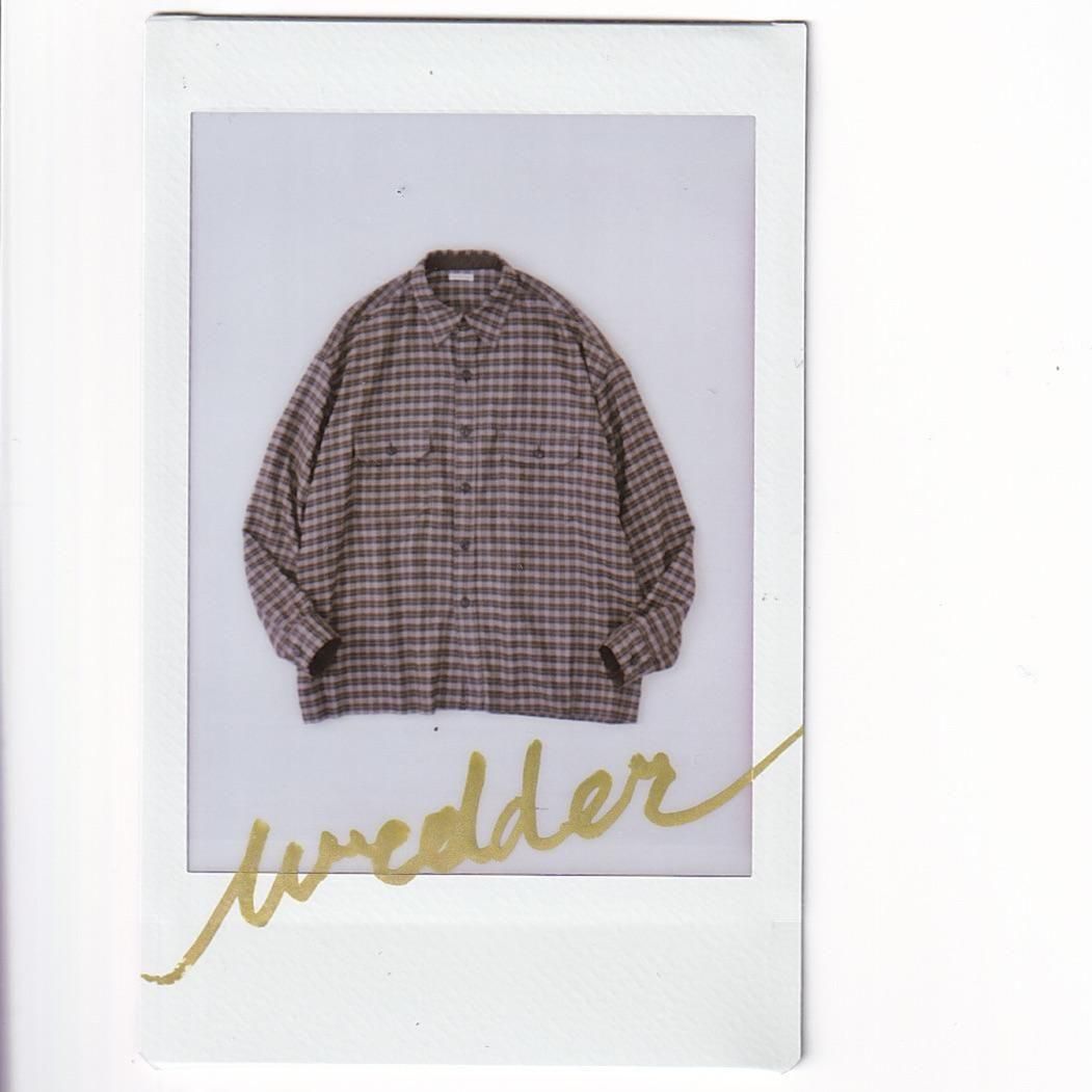 NICENESS VEDDER SILK FLANNEL HUNTING SHIRT