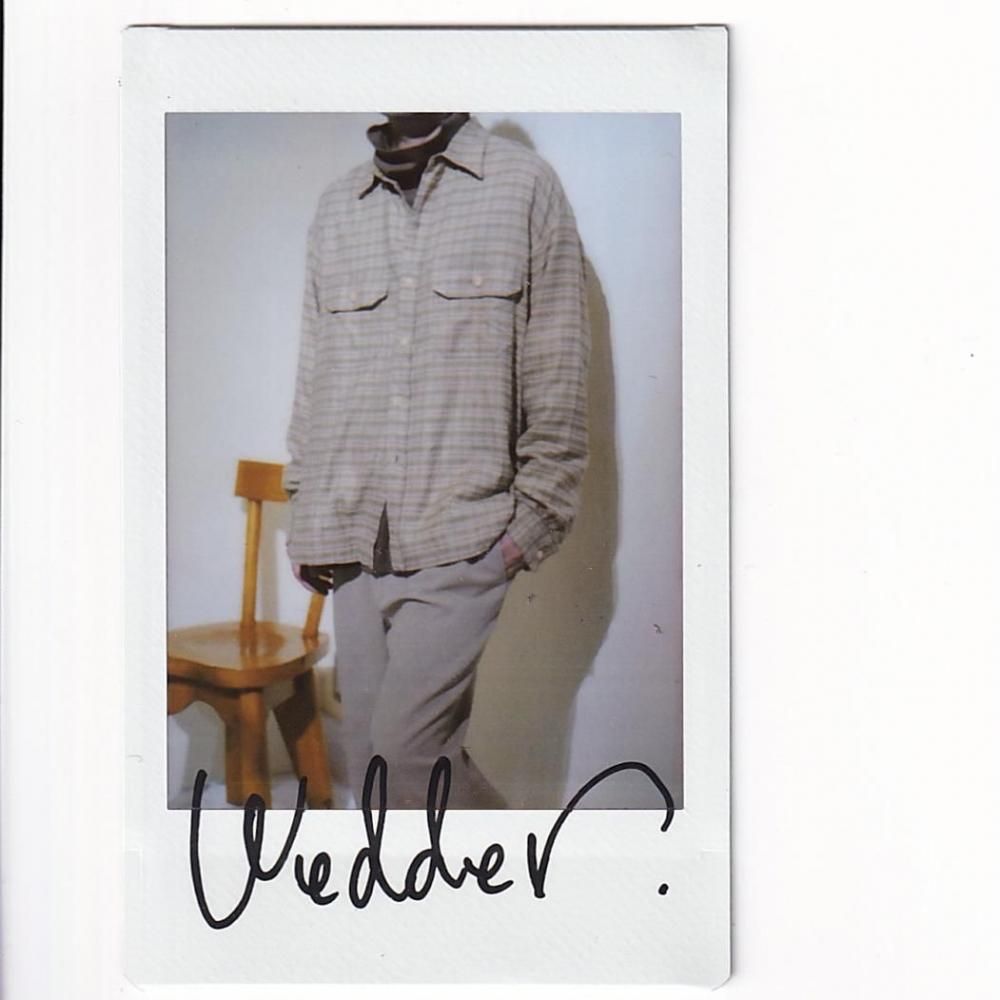 NICENESS VEDDER SILK FLANNEL HUNTING SHIRT BEIGE