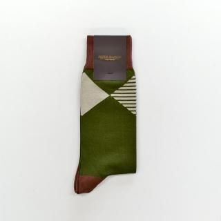 Big Diamond Mens Socks - Green