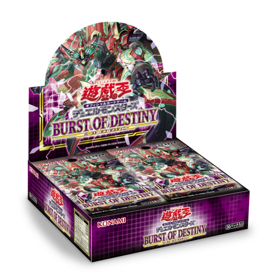 初回特典付 遊戯王OCG デュエルモンスターズ BURST OF DESTINY