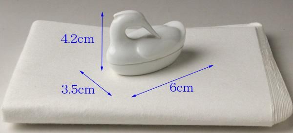 白磁鷺香合 十二代 酒井田柿右衛門 造