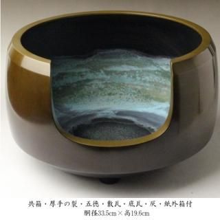茶道　唐金道安風炉　五徳　底瓦　セット 茶道 唐金道安風炉 五徳 底瓦 セット