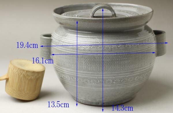 セール 一番安い 真清水蔵六 (三代) 三嶋水指 工芸品