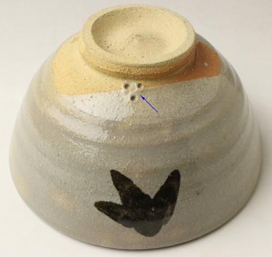 太郎右衛門窯 (十三代 ) 絵唐津（笹）茶碗