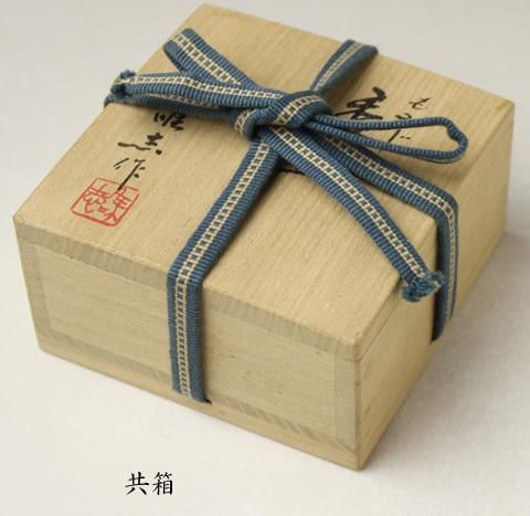 井波唯志 輪島塗紅葉蒔絵香合 傷有 井波唯志 輪島塗紅葉蒔絵香合 傷有