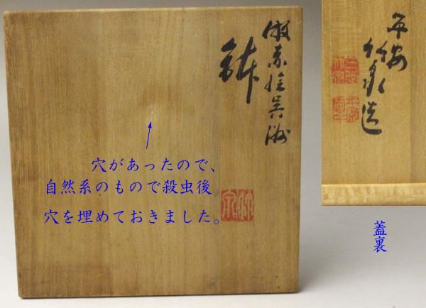 三浦竹泉(三代） 倣赤絵呉須鉢 ※菓子鉢