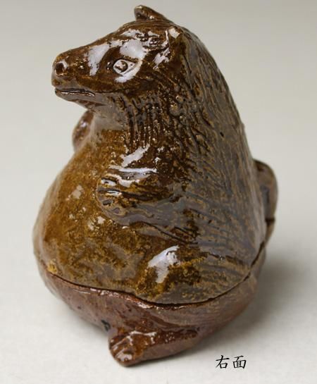 井上方竹 狸香合