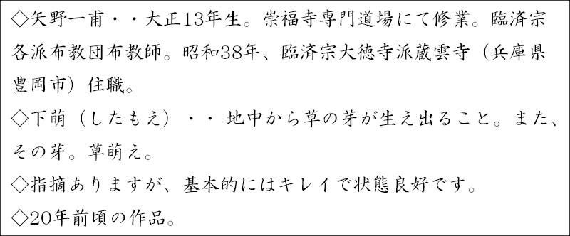 銘 好日 大徳 矢野 一甫 宗深 茶杓 蔵雲寺 茶道具 書付箱 e182 2025年最新】矢野一甫 茶杓の人気アイテム - メルカリ